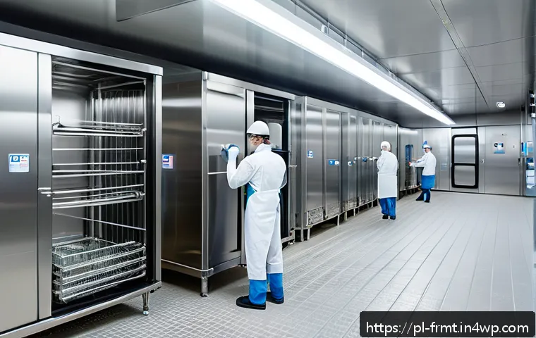 도시 발효실에 필요한 허가 및 인증 절차 - A modern urban fermentation facility interior, featuring a clean, well-lit workspace with stainless ...
